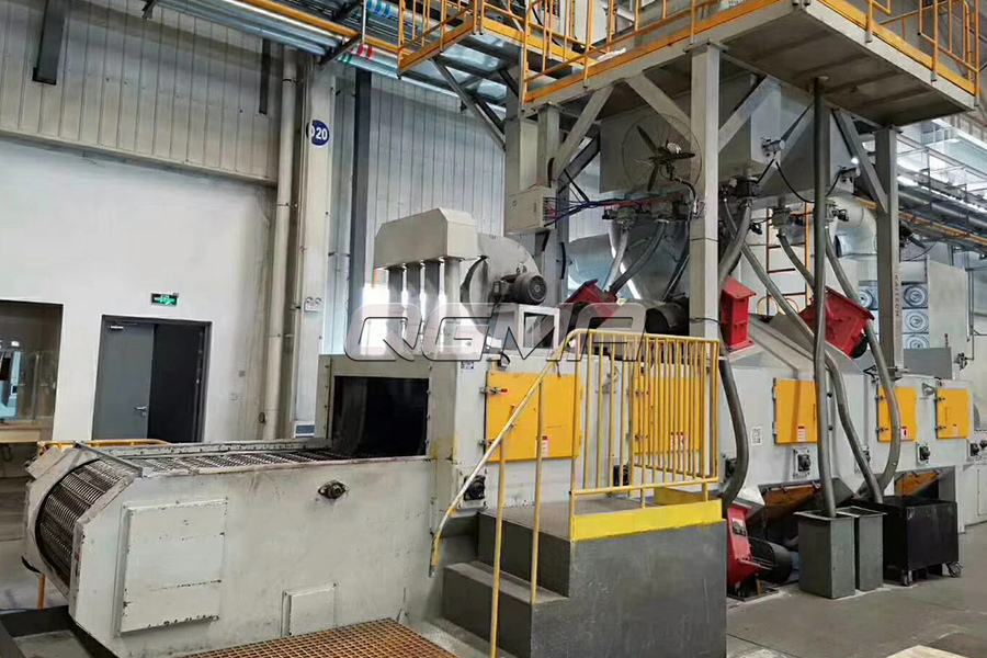 网带通过式抛丸机