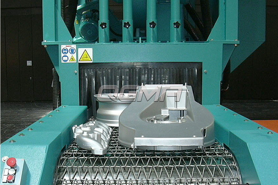 飞机发动机零部件抛丸除锈强化方案