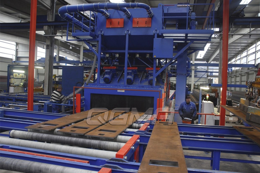 辊道通过式抛丸机